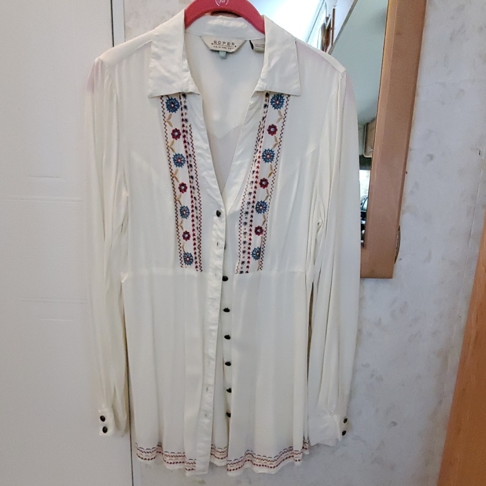 Lovely Roper blouse.